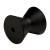 C.E. Smith Bow Roller - Black - 4&quot; Diameter - 3-3/4&quot;W - 1/2&quot; ID [29541]