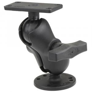 RAM Mount B Size 1" Fishfinder Ball Adapter for the Lowrance Hook2  Series [RAM-B-202-LO12]