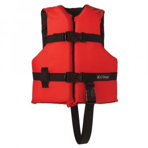 Onyx Nylon General Purpose Life Jacket - Child 30-50lbs - Red [103000-100-001-12]
