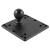 RAM Mount 4.75&quot; Square Base w/VESA (4 x 75mm) (4 x 100mm) Hole Patterns  1.5&quot; Ball [RAM-246-AD1U]