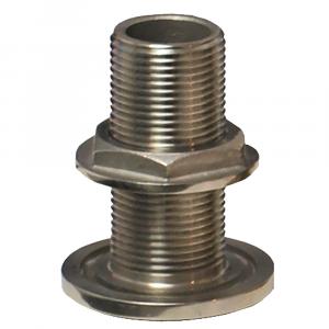 GROCO 1-1/2&quot; NPS NPT Combo Stainless Steel Thru-Hull Fitting w/Nut [TH-1500-WS]