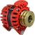 Balmar Alternator 3.15&quot; Dual Foot Saddle Dual V Pulley - 170A - 12V [XT-DF-170-DV]