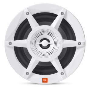 JBL 8&quot; Coaxial Marine RGB Speakers - White STADIUM Series [STADIUMMW8030AM]