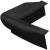 Dock Edge Dock Bumper Corner Dock Guard - Black [DE73104F]