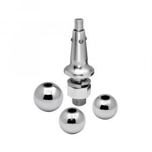 Draw-Tite Interchangeable Hitch Ball w/ 1&quot; Shank - 1-7/8&quot;, 2&quot;, 2-5/16&quot; Balls [63803]