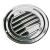 Sea-Dog Stainless Steel Round Louvered Vent - 4&quot; [331424-1]