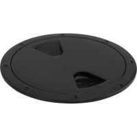 Sea-Dog Screw-Out Deck Plate - Black - 5&quot; [335755-1]