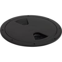 Sea-Dog Screw-Out Deck Plate - Black - 6&quot; [335765-1]