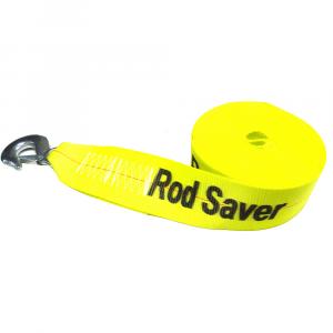 Rod Saver Heavy-Duty Winch Strap Replacement - Yellow - 3&quot; x 20 [WS3Y20]