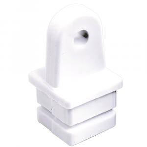 Sea-Dog Nylon Square Tube Top Insert - White - 1&quot; [273581-1]