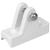 Sea-Dog Nylon Concave Deck Hinge - White [273241-1]