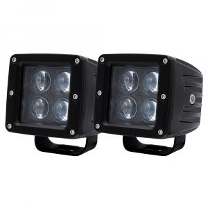 HEISE 3&quot; 4 LED Cube Light - 2-Pack [HE-ICL2PK]