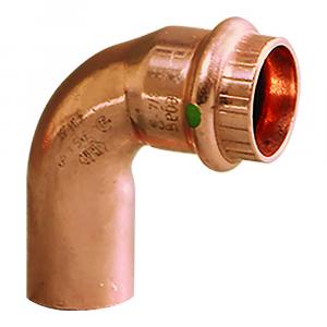 Viega Propress 1/2&quot; - 90 Copper Elbow - Street/Press Connection - Smart Connect Technology [77347]