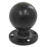 RAM Mount RAM Round Plate w/Ball - 2.25&quot; - D Size Ball - Hole Plate [RAM-D-254-WD1U]