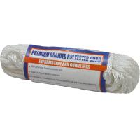 Sea-Dog Solid Braid Polyester Cord Hank - 1/8&quot; x 50 - White [303303050WH-1]