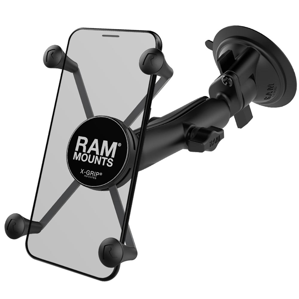 RAM Mount RAM X-Grip Large Phone Mount w/RAM Twist-Lock Suction Cup Base [ RAM