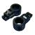 PTM Edge Board Rack Mounts - 2.5&quot; Pipe Clamp - Black [P13198-2500TEBBK]