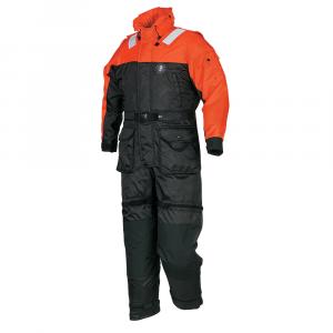 Mustang Deluxe Anti-Exposure Coverall  Work Suit - Orange/Black - Large [MS2175-33-L-206]