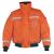 Mustang Classic Flotation Bomber Jacket w/Reflective Tape - Orange - Large [MJ6214T1-2-L-206]