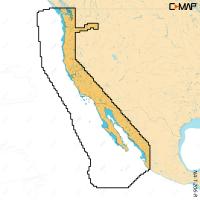 C-MAP REVEAL X - U.S. West Coat  Baja California [M-NA-T-206-R-MS]