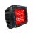 Black Oak 2&quot; Red LED Predator Hunting Pod Light - Flood Optics - Black Housing - Pro Series 3.0 [2R-POD3OS]