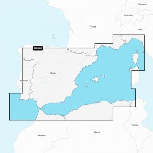 Garmin Navionics+ NSEU10R - Spain, Mediterranean Coast - Marine Chart [010-C1237-20]