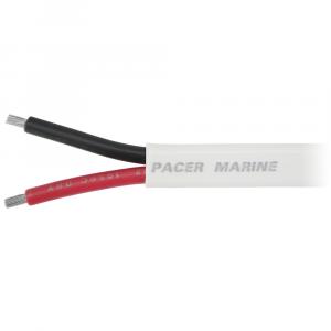 Pacer 16/2 AWG Duplex Cable - Red/Black - Sold By The Foot [W16/2DC-FT]