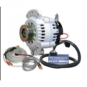 Balmar Alternator 100 AMP Kit 12V 1-2&quot; Single Foot Spindle Mount K6 Pulley Regulator  Temp Sensor [621-VUP-MC-100-K6]