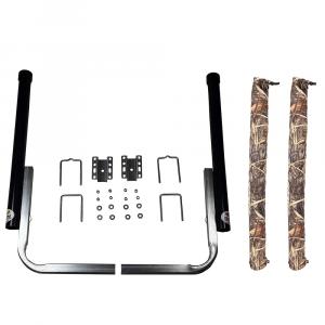 C.E. Smith Black 40&quot; Post Guide-On  FREE Camo Wet Lands Post Guide-On Pads [27626-902]