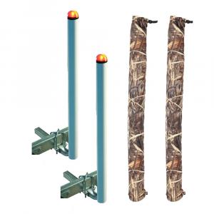 C.E. Smith 40&quot; Post Guide-On w/L.E.D. Posts  FREE Camo Wet Lands Post Guide-On Pads [27740-902]