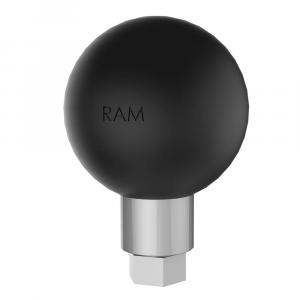 RAM Mount Ball Adapter w/1/4&quot; - 20&quot; Threaded Hole  Hex Post - C Size [RAM-337U]