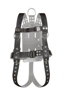Atlantic Diving Equipment Full Body Harness With Roller Buckles ADCI Approved