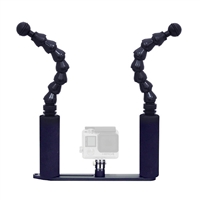 Big Blue Flexible Double-Arm Camera Tray