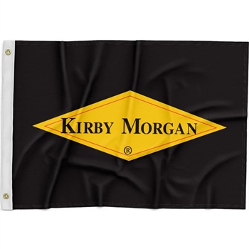 Kirby Morgan Logo Flag, 5' x 8'