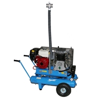 Nuvair Nomad w/ 4.8 hp Honda Gas Low Pressure Air Compressor 13 CFM @ 145 psi w/ Filtration