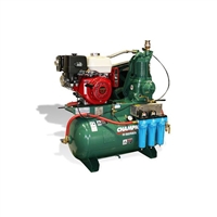 Nuvair Champion R15 w/ 11.7 hp Honda Gas Low Pressure Compressor 22 CFM @ 170 psi w/ Tank & Filtration