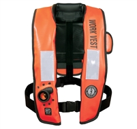 Mustang Survival HIT Inflatable Work Vest With SOLAS Reflecting Tape(Auto Hydrostatic)