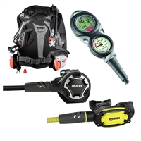 Mares "Travel Package":  Magellan BC, Mission Puck 2 Console, SXS Octo, Dual 15x Regulator