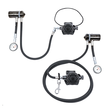 Dive Rite XT1/XT4 Sidemount Regulator Package Right/Left