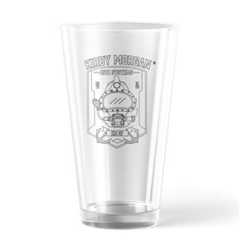 Kirby Morgan Anchor 37 Pint Glass