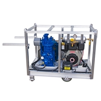 Quincy 325 w/ 9.3 hp Yanmar Diesel Low Pressure Air Compressor 19.4 CFM @ 175 psi w/ Filtration