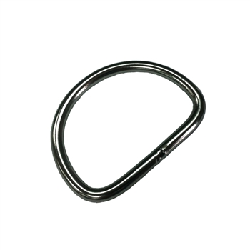 Black Rock 316 Stainless Steel 1/4" x 2" D-Ring