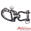 Black Rock Jaw Swivel 316 Stainless Steel Snap Shackle