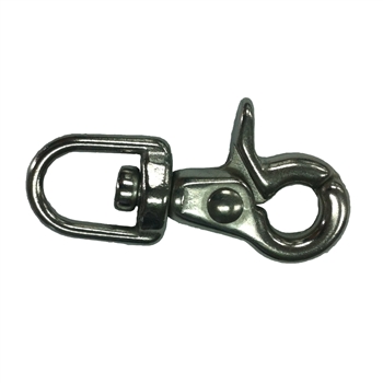 Black Rock 316 Stainless Steel 2.6" Long Trigger Snap Eye Bail