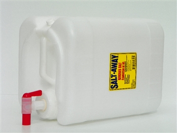 Salt-Away 5 US Gallons (18.93L) Container Concentrate w/ Faucet