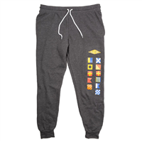 Kirby Morgan Nautical Flags Jogger Sweatpants