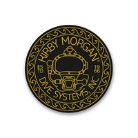 Kirby Morgan Wave Circular Sticker