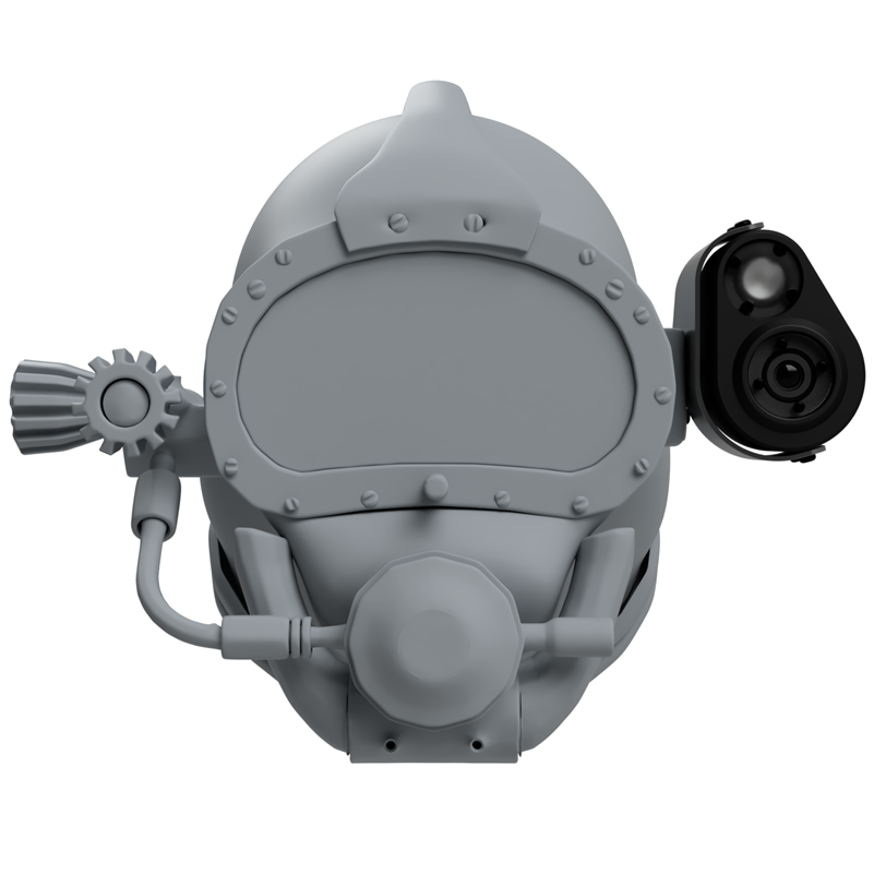 UAM Tec Barreleye Dive All-in-one Digital Video/Audio system for Kirby  Morgan Fiberglass Dive Helmets