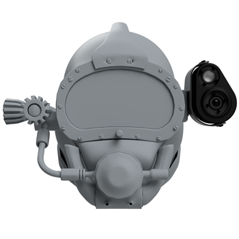 UAM Tec "Barreleye Dive" All-in-one Digital Video/Audio system for Kirby Morgan Fiberglass  Dive Helmets