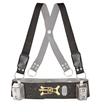 Atlantic Diving Equipment Commercial Weight Belt With Quick Release Shoulder Straps